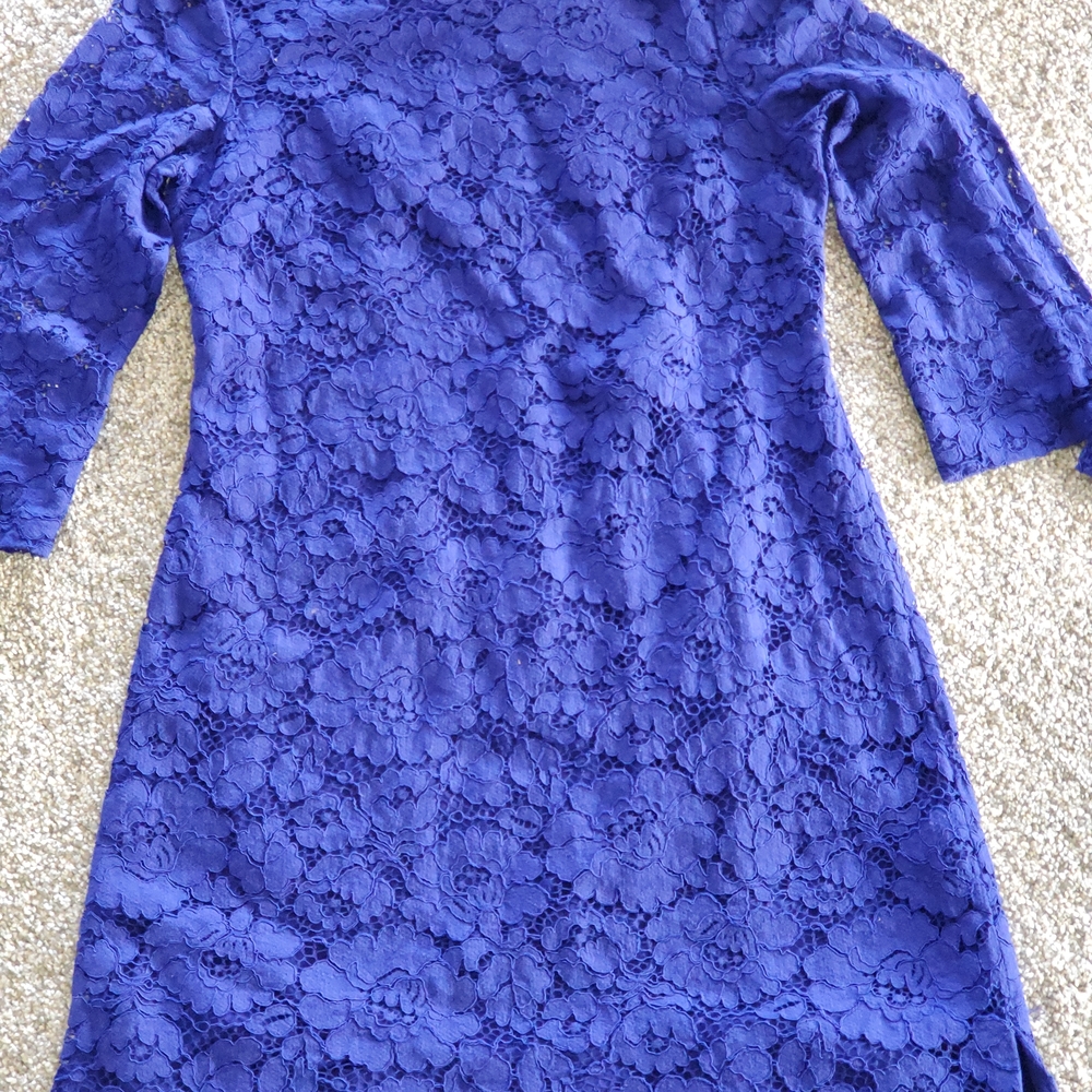 Vince Camuto Royal Blue/Purple Dress Sz. 8